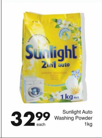 Save Sunlight Auto Washing Powder 1kg offer