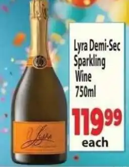 Supa Store Lyra Demi-Sec Sparkling Wine offer
