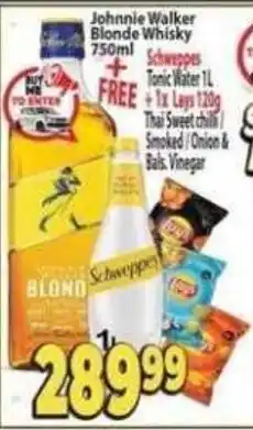 Supa Store Johnnie Walker Blonde Whisky offer
