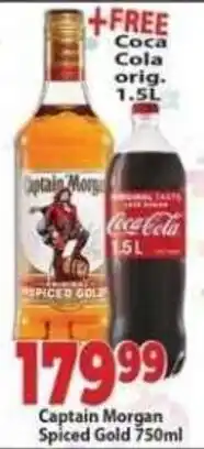 Supa Store Captain Morgan Spiced Gold offer