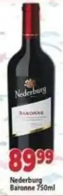 Supa Store Nederburg Baronne offer