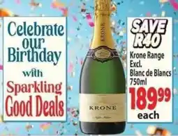 Supa Store Krone Blanc de Blancs offer