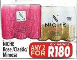 Supa Store NICHE Rose/Classic/Mimosa offer