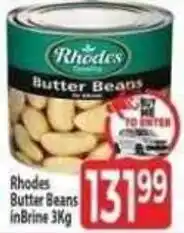 Supa Store Rhodes Butter Beans offer