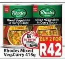Supa Store Rhodes Mixed Vegetables in Curry Sauce offer