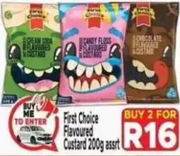 Supa Store First Choice Flavoured Custard Assorted offer
