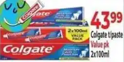 Supa Store Colgate t/paste offer