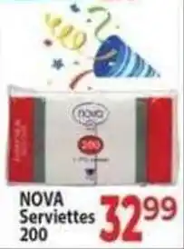 Supa Store NOVA Serviettes offer