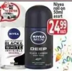 Supa Store Nivea Men Deep Black & White Invisible Original offer