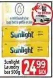 Supa Store Sunlight Laundry bar offer