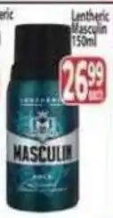 Supa Store Lentheric Masculin offer
