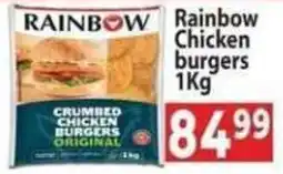 Supa Store Rainbow Chicken burgers offer