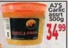 Supa Store AJ'S Garlic assrt offer