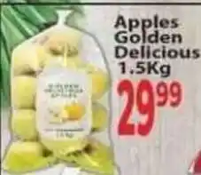 Supa Store Apples Golden Delicious offer