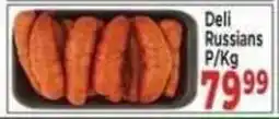 Supa Store Deli Russians offer