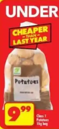 Shoprite Potatoes offer
