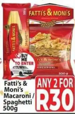 Supa Store Fatti's & Moni's Macaroni / Spaghetti offer
