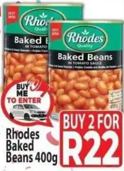 Supa Store Rhodes Baked Beans offer