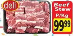 Supa Store Beef Stew offer