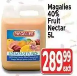 Supa Store Magalies 40% Fruit Nectar offer