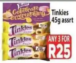 Supa Store Tinkies 45g assrt offer
