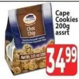 Supa Store Cape Cookies Choc Chip Assorted offer
