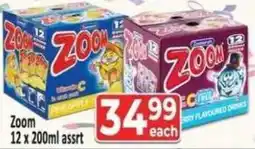 Supa Store Zoom 12 x 200ml assrt offer