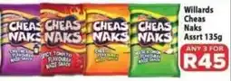 Supa Store Willards Cheas Naks Assorted offer