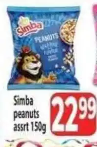 Supa Store Simba peanuts Assorted offer