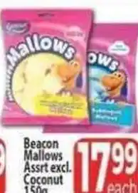 Supa Store Beacon Mallows Assorted offer