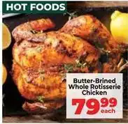 Food Lover's Market Whole rotisserie chicken offer