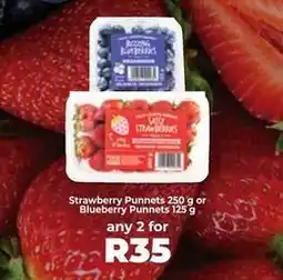Food Lover's Market Strawberry punnet or blueberry punnet offer