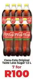 Food Lover's Market Coca cola - original taste less sugar offer