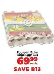 Food Lover's Market Eggspert - extra large eggs offer