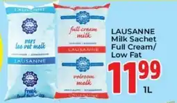 Elite Cash & Carry LAUSANNE Milk Sachet Full Cream/Low Fat offer