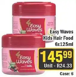 J&E Cash and Carry Easy Waves Kids Hair Food offer