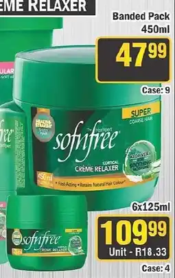 J&E Cash and Carry sofifree Creme Relaxer offer