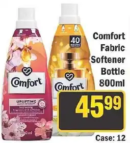 J&E Cash and Carry Comfort Fabric Softener Bottle offer