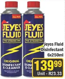 J&E Cash and Carry Jeyes Fluid Disinfectant & Cleanser offer