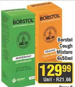 J&E Cash and Carry Borstol Cough Mixture offer
