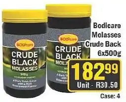 J&E Cash and Carry Bodicare Crude Black Molasses offer