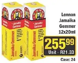 J&E Cash and Carry Lennon Jamaica Gemmer offer