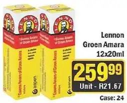 J&E Cash and Carry Essence Aroma of Green Amara offer