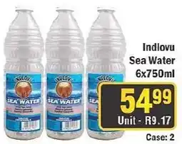 J&E Cash and Carry Indlovu Sea Water offer