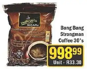 Bang Bang Strongman Coffee 30's