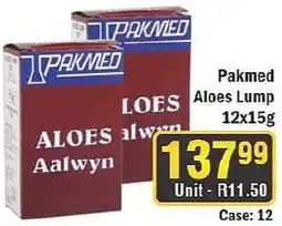 J&E Cash and Carry Pakmed Aloe Vera Lump offer