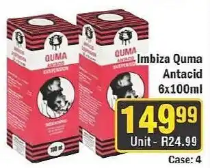 J&E Cash and Carry Imbiza Quma Antacid offer
