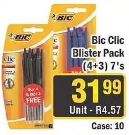 J&E Cash and Carry Bic Clic Blister Pack offer