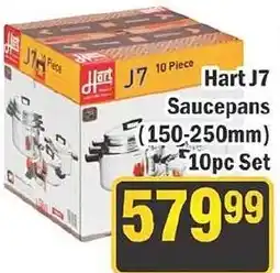 J&E Cash and Carry Hart J7 Saucepans offer