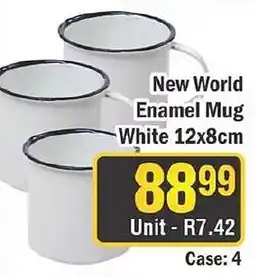 J&E Cash and Carry New World Enamel Mug offer